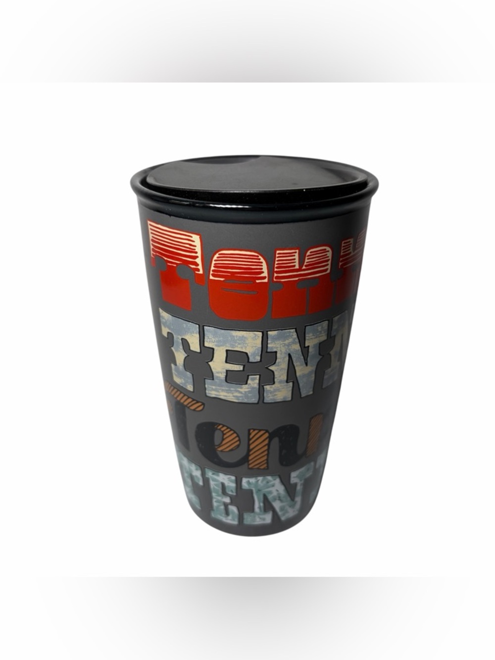 Starbucks Tennessee State Local Collection Ceramic Tumbler Travel Mug 12 oz